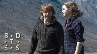 8. "Ron And Hermione Skipping Stones" Harry Potter and the Deathly Hallows: Part 1 Deleted Scene