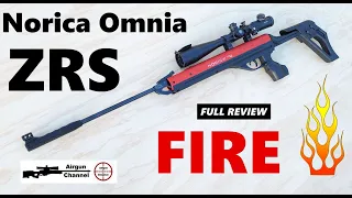 Norica (FIRE) Omnia ZRS Zero-Recoil Break Barrel Air Rifle Review in .22