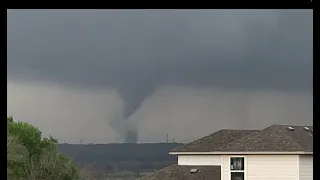 Tornado Headed toward Elgin Tx on March 21, 2022