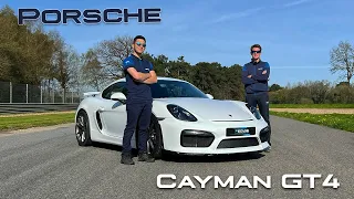 ESSAI PORSCHE CAYMAN GT4 | YANN ET TOM LE JOSSEC