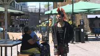 London's historic Camden Market reopens as lockdown measures eased | AFP