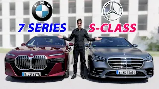 BMW 7 Series vs Mercedes S-Class comparison REVIEW