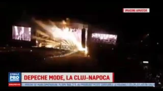 Depeche Mode: TV Report Concert in Cluj 23 July 2017