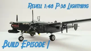 Revell 1:48 P-38 Lightning | Scale Model Build (Episode I)