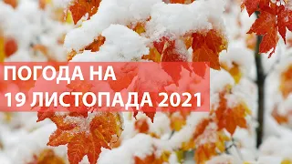 Погода у Києві на 19 листопада 2021