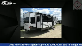 Stunning 2022 Forest River Flagstaff Super Lite Fifth Wheel RV For Sale in Slinger, WI | RVUSA.com