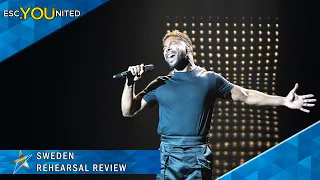 Sweden: John Lundvik - Too Late For Love | First Rehearsal Reaction - Eurovision 2019