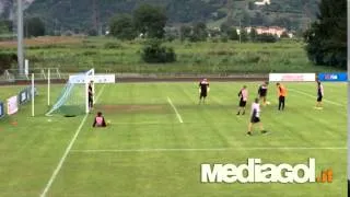 Fulignati e Ujkani battono ai rigori Barreto Dybala Belotti e Munoz 07-08-2014 by Mediagol.it