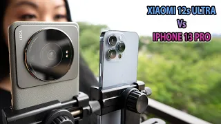 Xiaomi 12S Ultra Vs Iphone 13 Pro Camera teste