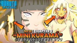 CHAPTER 9 MINI KURAMA!AKHIRNYA PESAN AKHIR KURAMA TERJAWAB DICHAPTER 9 BORUTO TWO BLUE VORTEX