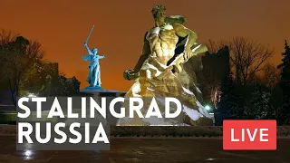 VOLGOGRAD on The Battle of Stalingrad Victory Day 2024. Night LIVE