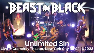 Beast in Black - Unlimited Sin LIVE @ SOLD OUT Gramercy Theater New York City NY 9/11/2023