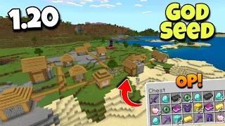 🔥[God Seed] For Minecraft 1.20 Bedrock And Pocket Edition | Seed Minecraft 1.20