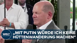 HÜTTENWANDERUNG MIT SCHOLZ: Bundeskanzler verrät mit wem er wandern gehen würde – und mit wem nicht