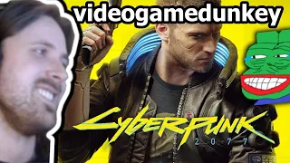 Forsen Reacts To videogamedunkey - Cyberdunk 2077