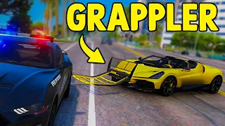 Stealling Super Cars With Grapplers In GTA 5 RP