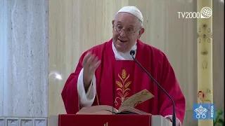Papa Francesco, omelia a Santa Marta del 25 aprile 2020