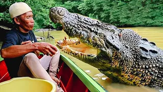 Fisherman Saved A Crocodile From Dying. Then Something Unexpected Happened Years Later!