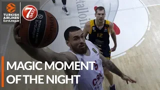 7DAYS Magic Moment of the Night: Mike James, CSKA Moscow