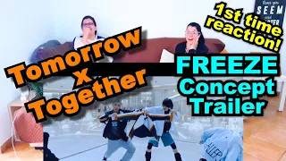 TEACHERS FIRST TIME REACTION | TXT(투모로우바이투게더) The Chaos Chapter: FREEZE Concept Trailer