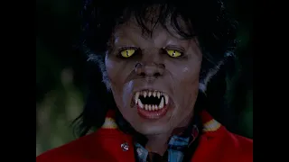 Michael Jackson | Thriller 4K - Michael turns into a Werewolf