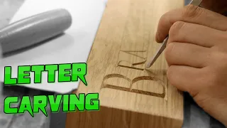 Hand Carving my logo. You don’t need to be an expert to do this