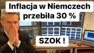 Inflacja w Niemczech Przebiła 30 Procent. Szok !