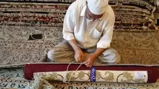 Persian Carpet edge repair.