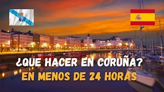 MENOS DE 24 HORAS EN GALICIA😬 Así es LA CORUÑA y te enseño como sacarle provecho en MENOS DE 1 DÍA😎