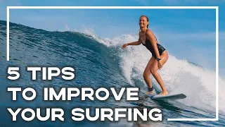 5 Simple Tips To Improve Your Surfing QUICKLY! 🏄‍♀️ (How To Surf Series) | Stoked For Travel