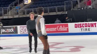 Deniss Vasiljevs Skate America 2023 End of Saturday Practice Session