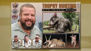 Frikkie Botha Hunting Spotted Hyena, Cape Eland & Cape Buffalo 2020