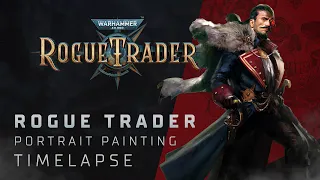 Rogue Trader Portrait Painting | Warhammer 40,000: Rogue Trader