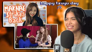 Happy Tzuyu Day! twice treating tzuyu like a baby + Savage Tzuyu Strikes Back[reaction ]