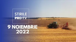 Știrile PRO TV - 9 noiembrie 2022