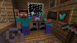 Herobrine punished Steve