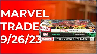 New Marvel Books 9/26/23 |  AVENGERS EPIC: THE YESTERDAY QUEST | MMW: THE AMAZING SPIDER-MAN VOL. 2