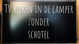 Camper en caravan tv kijken via internet zonder schotel met chromecast streamen