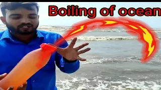 salt extract from sea water ? boiling the ocean || #sea #experiment  #sciencefacts @ChemistryTadkaSachinshukla