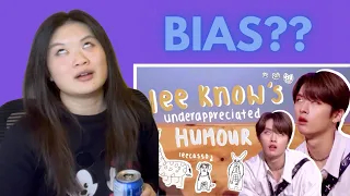 Stray Kids Lee Know being unintentionally funny Reaction | wabbisabbi
