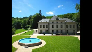 Fabulous restored 19th C chateau for sale