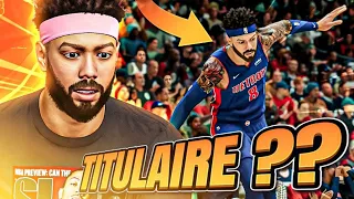 NBA 2K22 MA CARRIÈRE PS5 - 1ER MATCH TITULAIRE ?!! EP 12