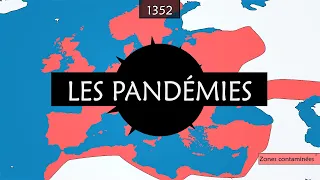 Les grandes épidémies et pandémies - Résumé sur cartes