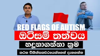 ඔටිසම් තත්වය හදුනාගනිමු | Red flags of autism | Dishan De Silva