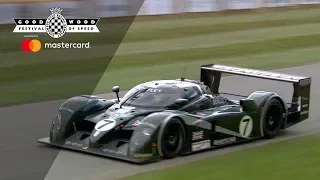 Le Mans winning Bentley Speed 8's awesome FOS burnout