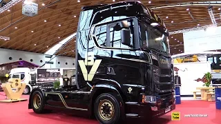 2020 Scania S650 50-Years V8 Edition 650hp Truck - Exterior Walkaround - 2019 Nufam Karlsruhe