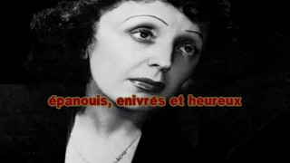 Edith Piaf La foule karaoké