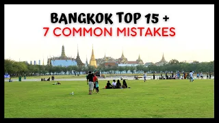 😎 The Best of Bangkok + 7 MISTAKES TO PREVENT 🧐 on your trip to Thailand