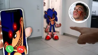 SONIC.EXE AUF FACETIME ANRUFEN UM 3 UHR NACHTS !!! (KELVINS GESICHT ZERKRATZT) | Kelvin und Marvin