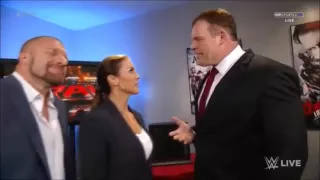 WWE RAW Kane Mind Games on The Authority
